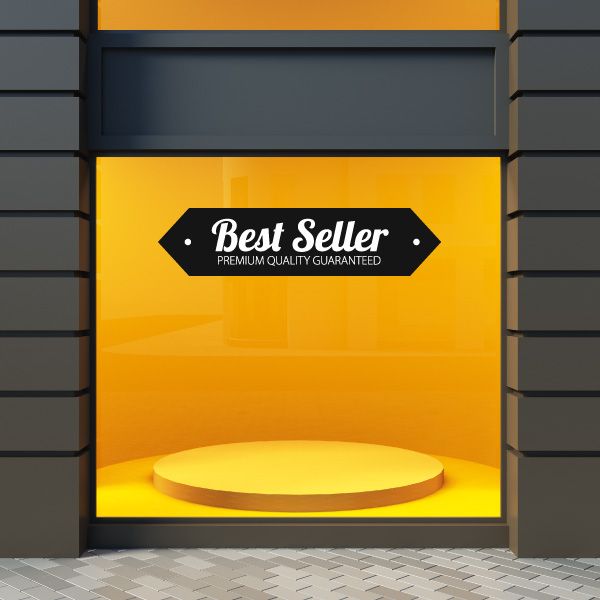 Image of Best Seller Premium Quality Guaranteed Business Badge Wall Decal - Vinyl Decal - Car Decal - Id001