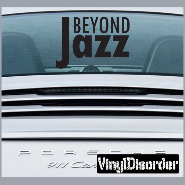 Image of Beyond Jazz Decal