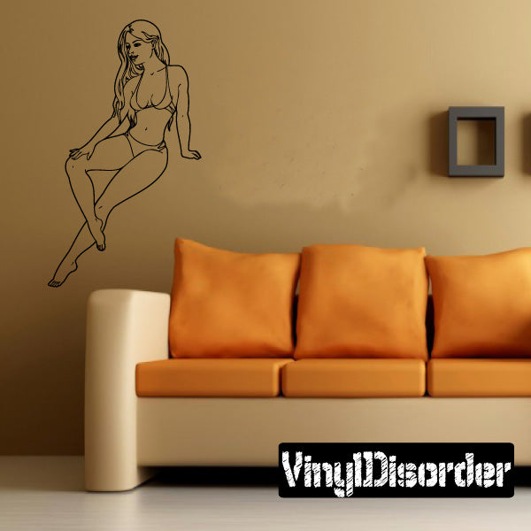 Image of Bikini Pinup Decals