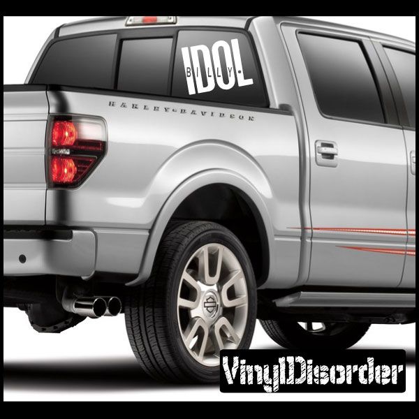 Image of Billy Idol Decal