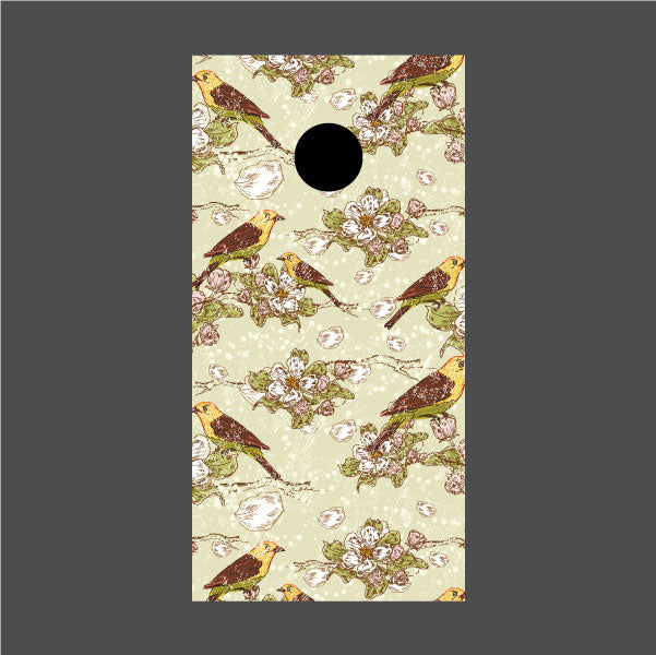 Image of Bird Cornhole Board Wraps