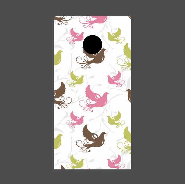 Image of Bird Cornhole Board Wraps