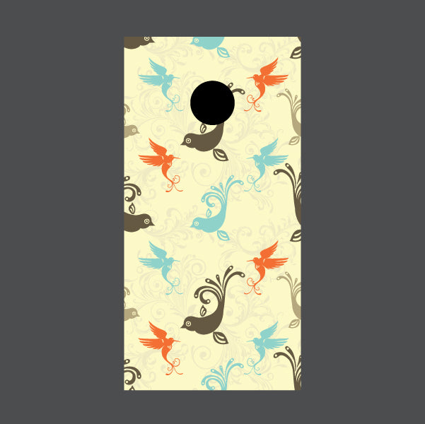 Image of Bird Cornhole Board Wraps