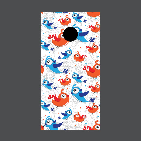 Image of Bird Cornhole Board Wraps