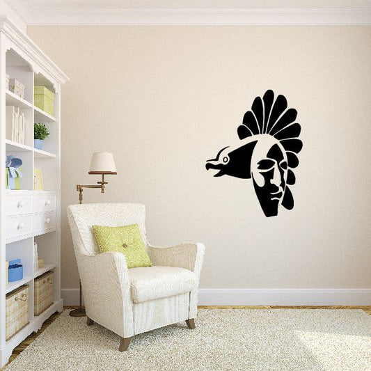 Image of Bird & Face Decal