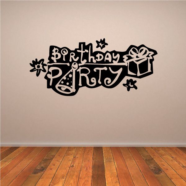 Image of Birthday Party Decal