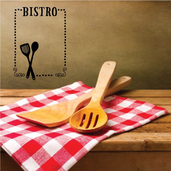 Image of Bistro Frame Wall Decal