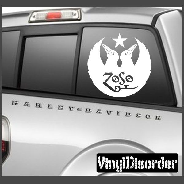 Image of Black Crowes Bird Decal