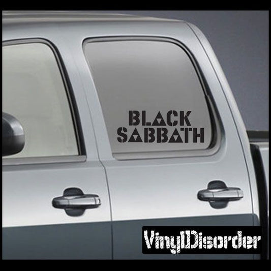 Image of Black Sabbath Band Decal