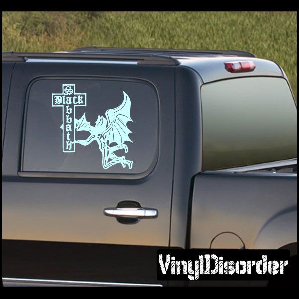 Image of Black Sabbath Demon Decal