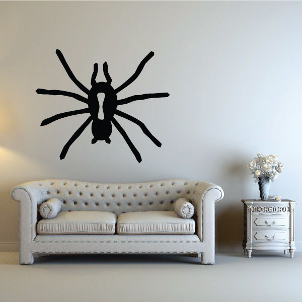 Image of Black Widow Spider Spread Decal