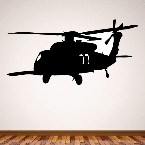 Image of Blackhawk Helicopter Decal