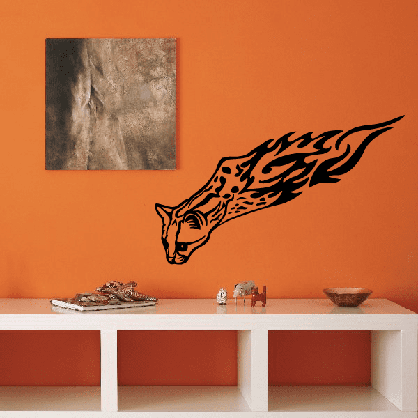 Image of Blazing Leopard Decal