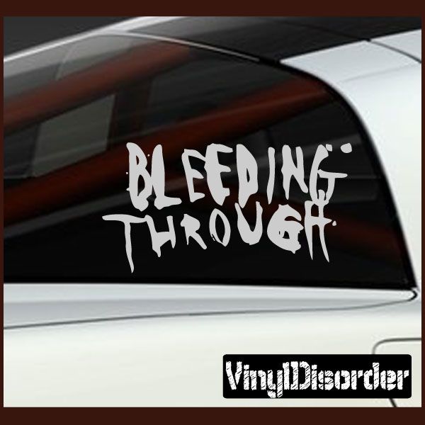 Image of Bleeding Through Decal