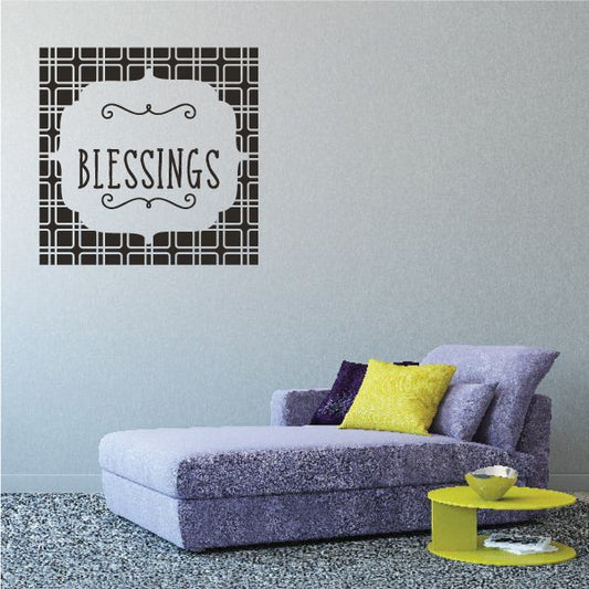 Image of Blessings Wall Decal