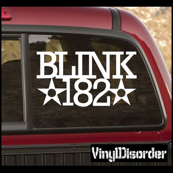 Image of Blink 182 Band Decal