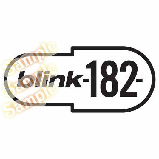 Image of Blink 182 Pill Decal