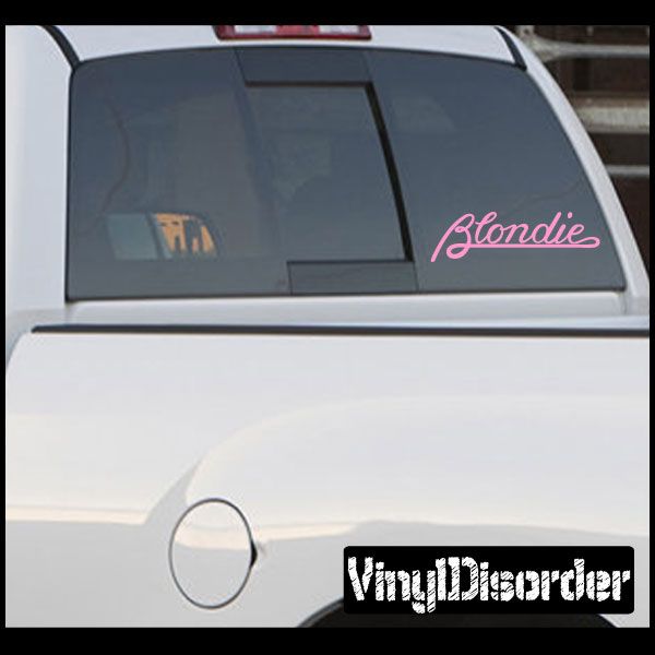 Image of Blondie Decal