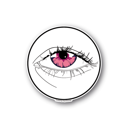 Image of Bloodshot Eye Sticker