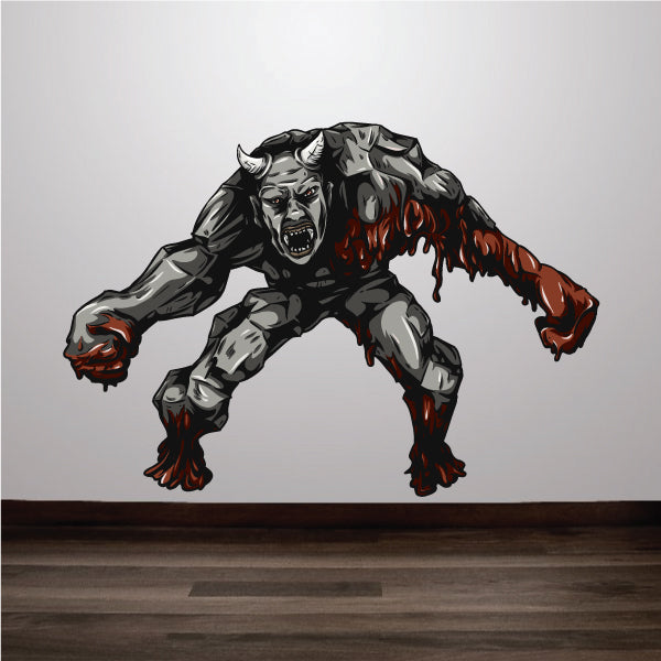 Bloody Demon Sticker – Vinyl Disorder