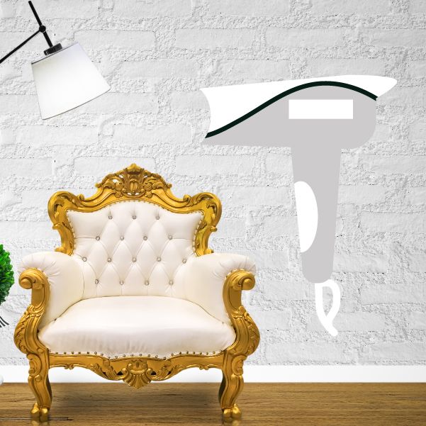 Image of Blow Dryer Wall Decal - Vinyl Decal - Car Decal - Idcolor011
