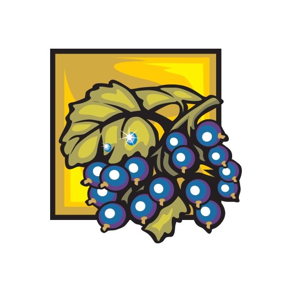 Image of Blueberry Bush Sticker