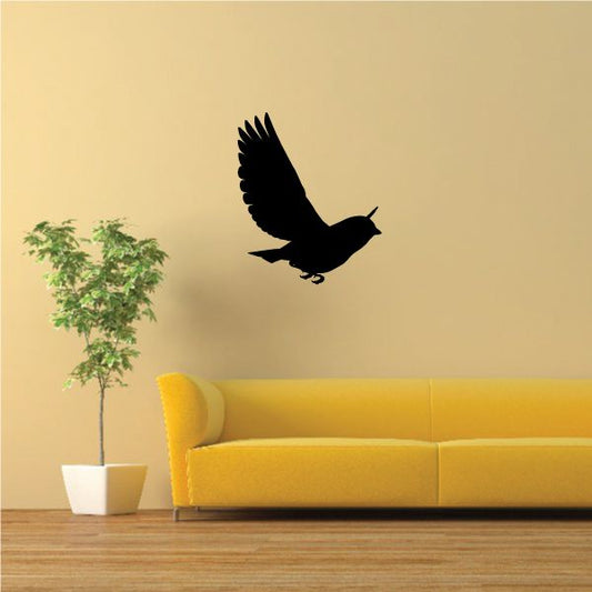 Image of Bluebird Fluttering Decal