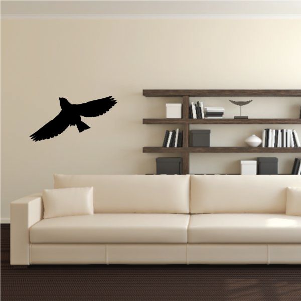 Image of Bluebird Flying Decal