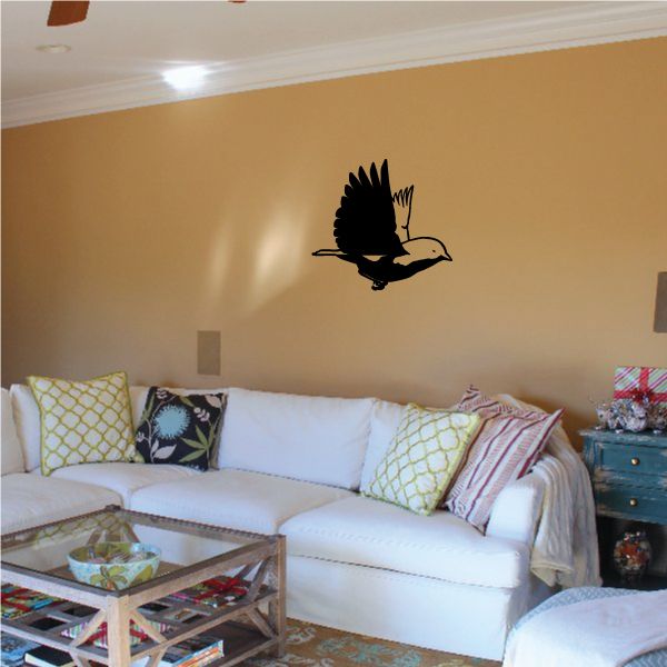 Image of Bluebird In Flight Decal