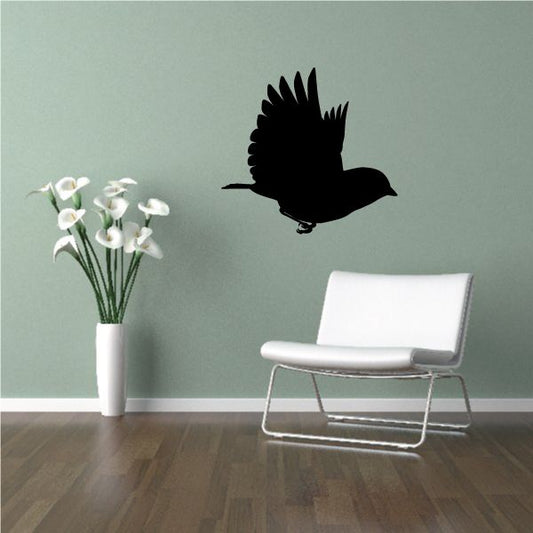 Image of Bluebird Silhouette Decal