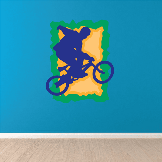 Image of BMX Bike One Handed Trick Decal