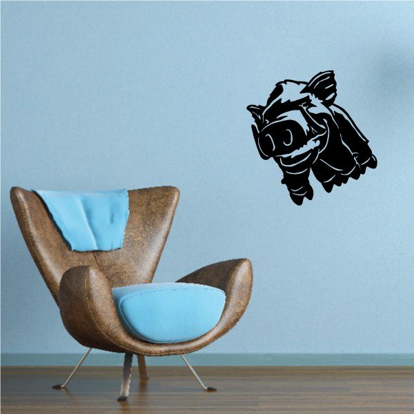 Image of Boar Grinning Decal