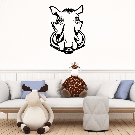 Image of Boar Head Decal