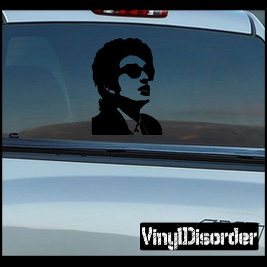 Image of Bob Dylan Young Decal