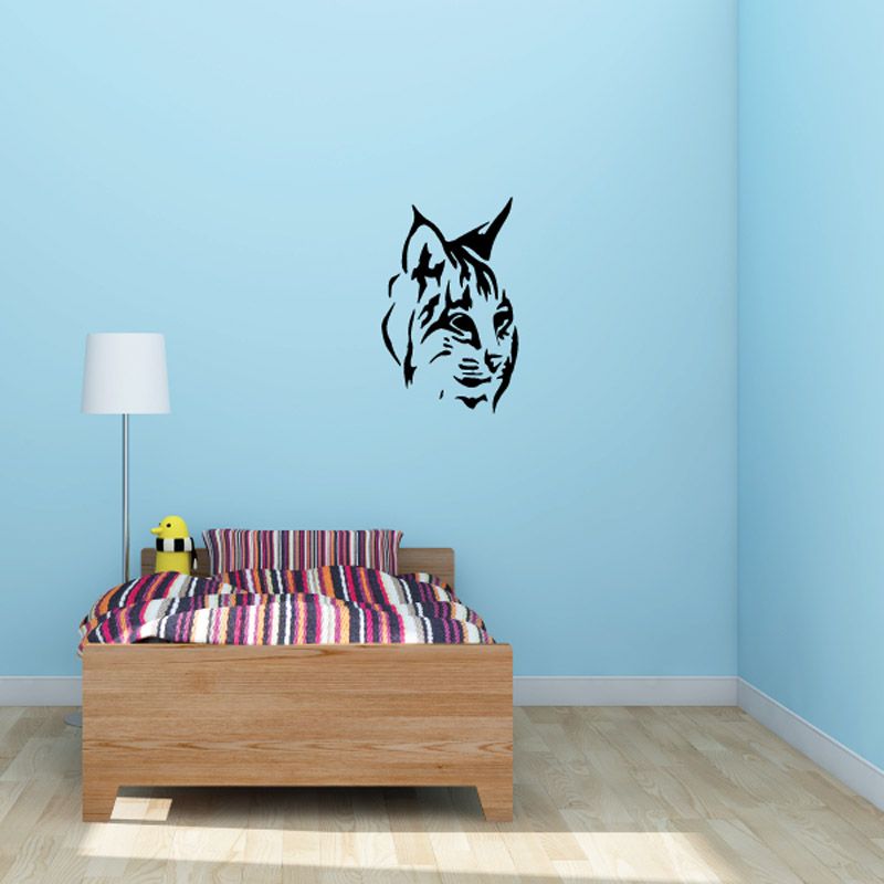 Image of Bobcat Head Decal