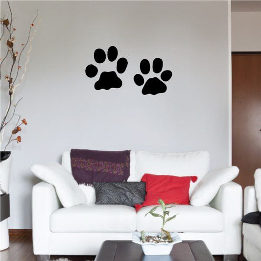 Image of Bobcat Tracks Paw Decal