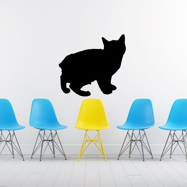 Image of Bobtail Kitten Decal