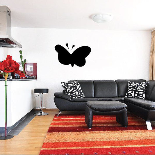 Image of Bolded 3 Piece Butterfly Decal