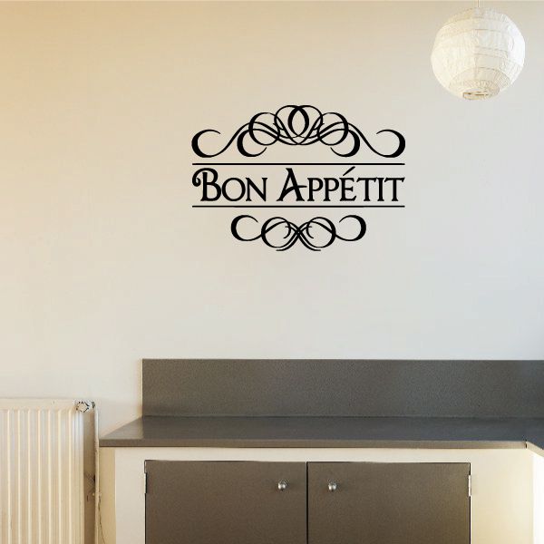 Image of Bon Appetit Embellishment Wall Decal