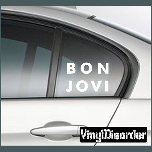 Image of Bon Jovi Decal