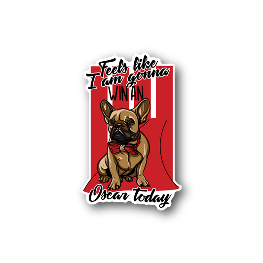 Image of Boston Terrier Oscar Sticker