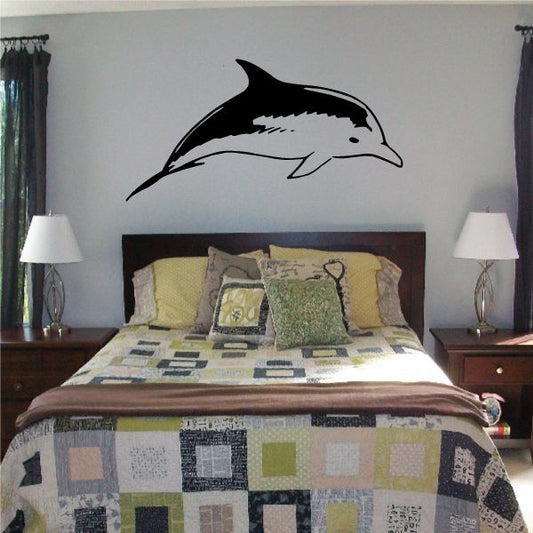 Image of Bottlenose Dolphin Casual Swim Decal