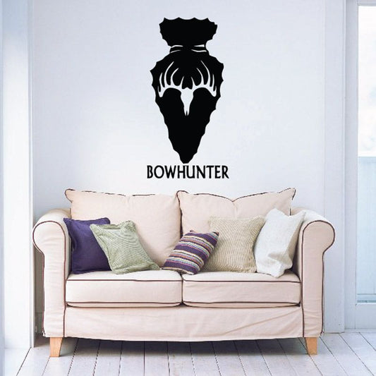 Image of Bow hunter Wall Decal - Vinyl Decal - Car Decal - DC0088