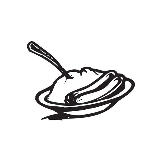 Image of Bowl of food Decal