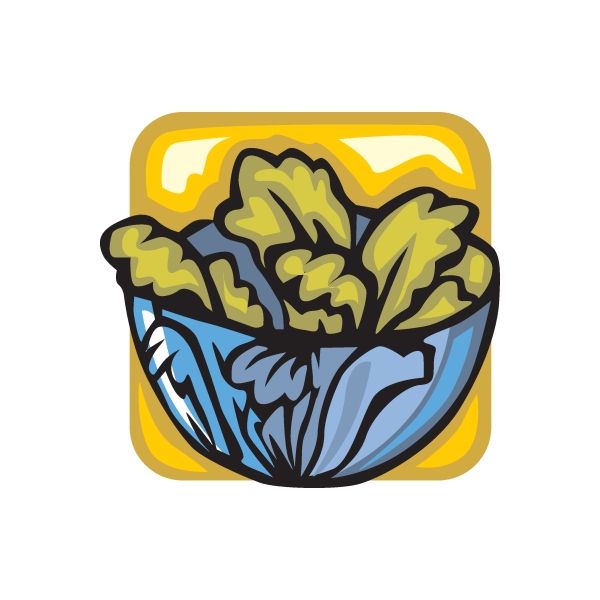 Image of Bowl of Salad Sticker