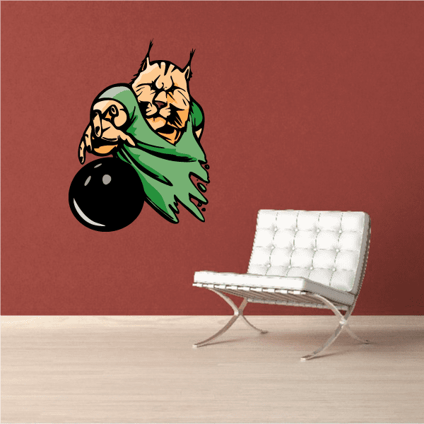 Image of Lynx Bowling Ball Sticker