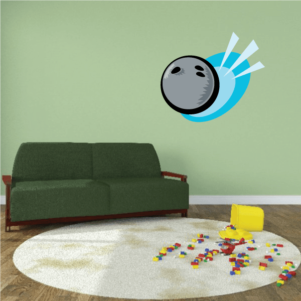 Image of Action Color Bowling Ball Sticker