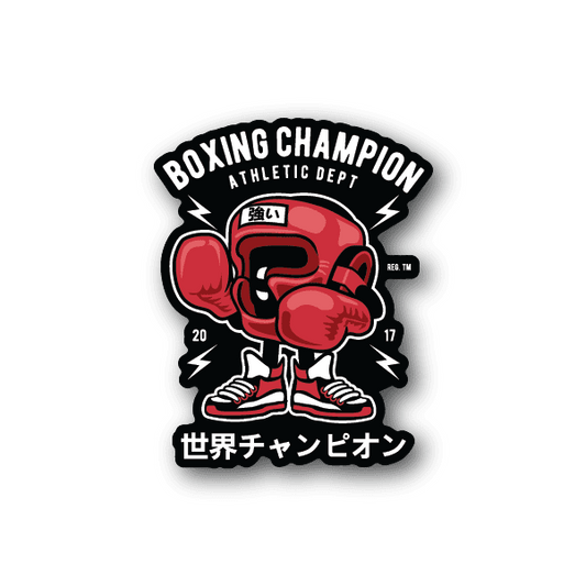 Image of Boxing Champion Sticker