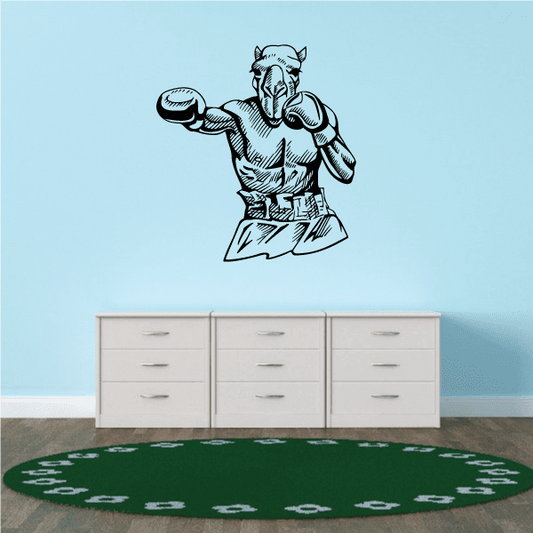 Image of Boxing Mascots Camel Decal