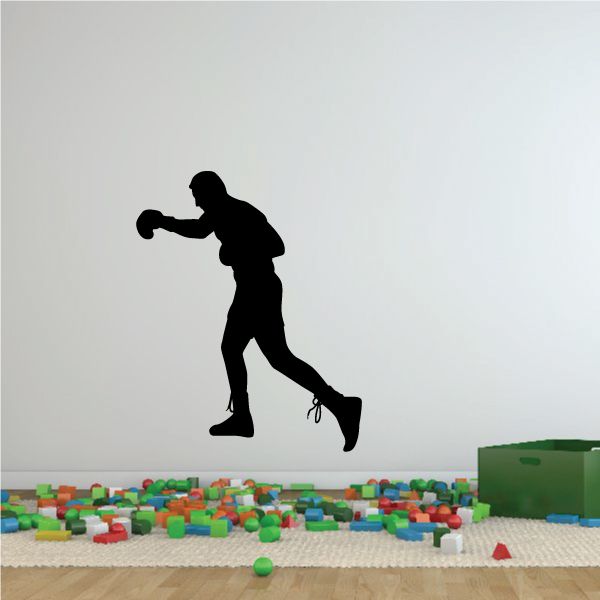 Image of Boxing Wall Decal - Vinyl Decal - Car Decal - 007